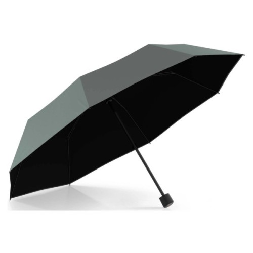 Парасоля Knirps A.050 Medium Manual Sage Black HeatShield механічна, складана (Kn95-7051-23002)