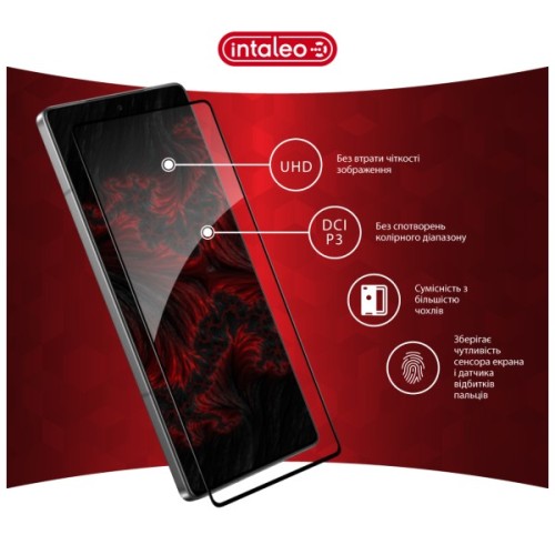 Скло захисне Intaleo Full Glue ESD Infinix Note 50 Black (1283126627835)