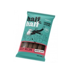 Ласощі для собак Half&Half у формі м'ясних паличок з яловичиною 100 г (4823082431762)