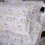 Постільна білизна MirSon 011 Dino Фланель 2x143x210 Сімейний (2200009654626)