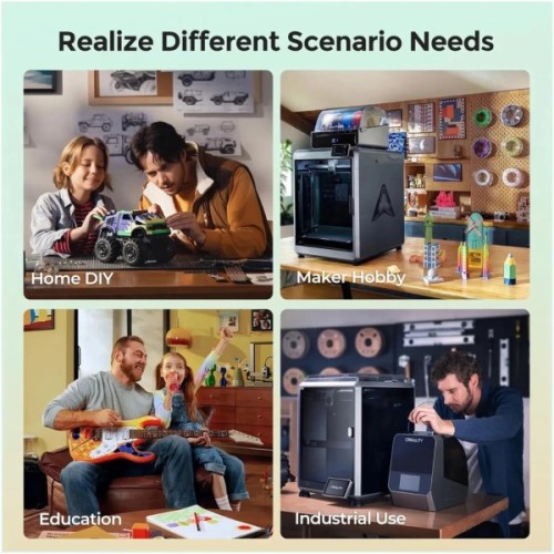 Пластик для 3D-принтера Creality Soleyin 1кг, 1.75мм, yellow pineapple (3301010506)