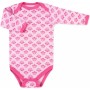 Боді дитяче Luvable Friends 5 шт з довгими рукавами для дівчаток (38060.6-9)