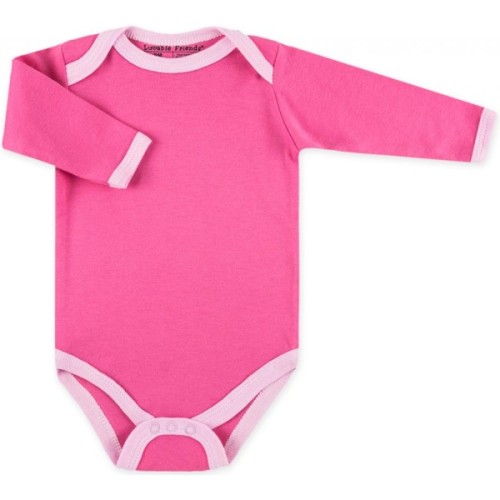 Боді дитяче Luvable Friends 5 шт з довгими рукавами для дівчаток (38060.6-9)