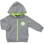 Кофта дитяча Miniworld на блискавці (16117-80B-gray)