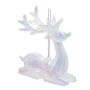 Прикраса декоративна Chomik Олень, пластик, перламутр, 8х9 см (5900779895881)