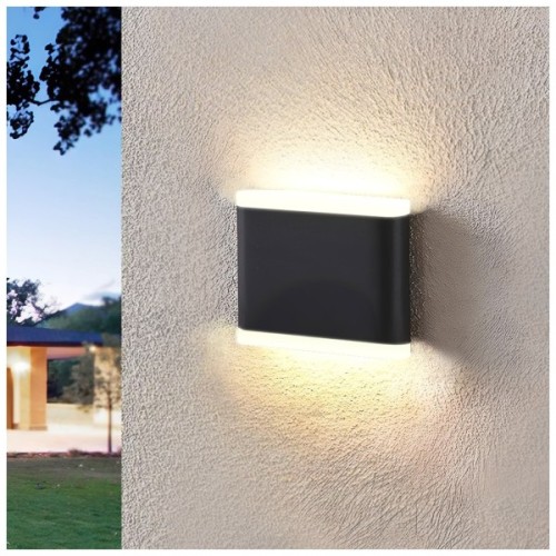 Світильник Videx LED AR06 IP54 6W 2700K чорний (VL-AR06-062B)