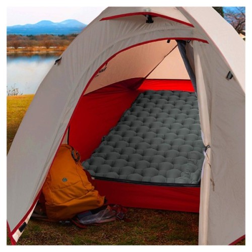 Туристичний килимок Naturehike надувний FC-10 NH19Z001-P 65 мм графіт (6927595735336)