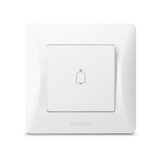 Кнопка дзвінка Videx BINERA 1кл біла (VF-BNDB1-W)