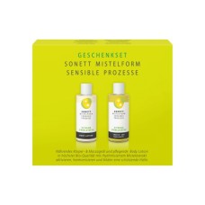 Набір косметики Sonett Органічний подарунковий набір Сосна та лимон Для тіла та масажу 2 x 50 мл (4007547771505)