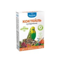 Корм для птахів Природа Суперменю для хвилястих папуг 500 г (4820157400302)