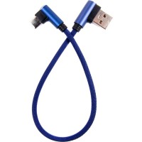 Дата кабель USB 2.0 AM to USB-C 0.25m blue Dengos (NTK-TC-UG-SHRT-SET-BLUE)