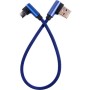 Дата кабель USB 2.0 AM to USB-C 0.25m blue Dengos (NTK-TC-UG-SHRT-SET-BLUE)