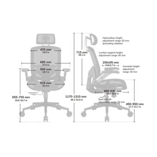 Крісло ігрове Cougar Speeder One Black (Speeder One)