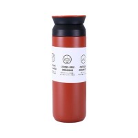 Термос Merlion Travel Tumbler 500 мл, подвійна кришка, червоний (SUS-304-500Red)