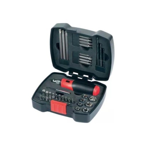 Набір викруток Black&Decker з бітами PZ1, PH2 x2, SL6, T30, Hx3, L = 25, 50 мм, 43 шт, кейс (A7175)