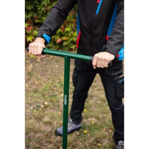 Земляний бур Verto ручний для грунту d25см, 115см (15G072)