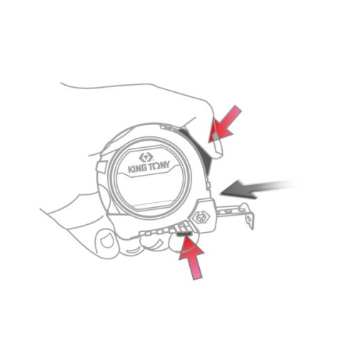 Набір інструментів KING TONY 8 шт. (9-90408TQ)