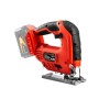 Електролобзик GTM JS18/65 18V, 4Ah, 0-2500ход/хв, Quick Fix (JS18/65_KIT)