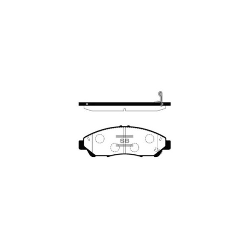 Гальмівні колодки HI-Q SP1452