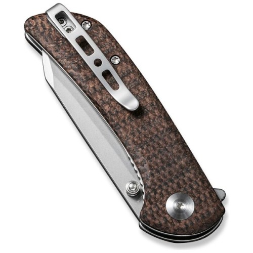 Ніж Sencut Fritch Stonewash Brown Micarta (S22014-3)
