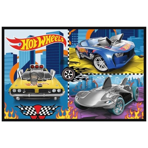 Пазл Trefl Hot Wheels Іграшкові машинки 2x70 (5900511344424)
