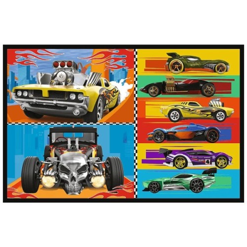 Пазл Trefl Hot Wheels Іграшкові машинки 2x70 (5900511344424)