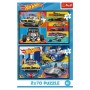 Пазл Trefl Hot Wheels Іграшкові машинки 2x70 (5900511344424)