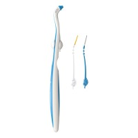 Щітки для міжзубних проміжків Paro Swiss slider держатель + змінні щітки 3 шт. (7610458010303)