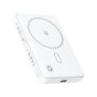 Батарея універсальна Acefast Magnetic Wireless 10000mAh, 20W, PD, QC/3.0, QI 15W, M26, White (6974316285212)