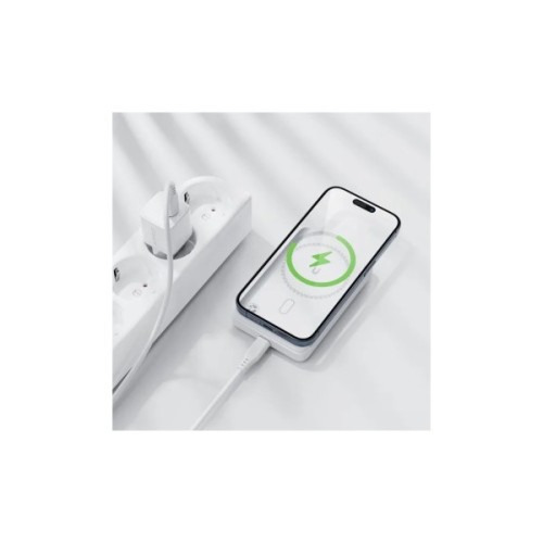 Батарея універсальна Acefast Magnetic Wireless 10000mAh, 20W, PD, QC/3.0, QI 15W, M26, White (6974316285212)