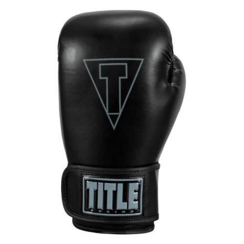 Боксерські рукавички Title Boxing Vegan Gloves Black 12 oz (VGFBG 12 oz BK/BK)