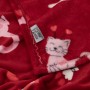 Плед Ardesto Flannel 160х200см, 100% поліестер, котики з сердечками (ART0124PB)