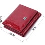Гаманець ST Leather З натуральної шкіри Червоний (22687)