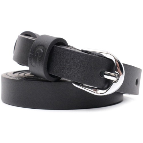 Ремінь Grande Pelle Жіночий з натуральної шкіри Чорний (11693)