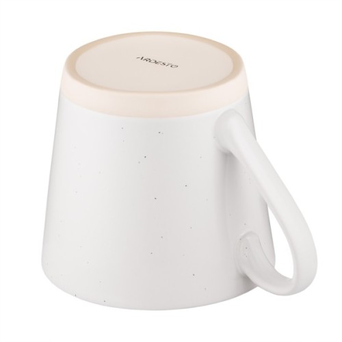 Чашка Ardesto Good Morning, 370мл, кераміка, білий (AR3031)