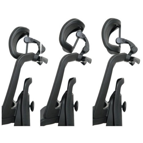 Офісне крісло Аклас Арктик GTR 3D BL (LVB Black OS Black) (00166117)