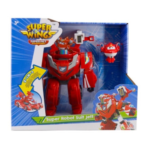 Ігровий набір Super Wings Super Robot Suit Джетт (Jett) (EU770351)