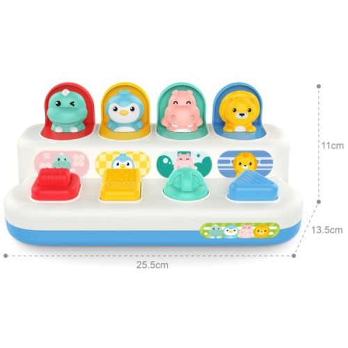 Розвиваюча іграшка Iggy Ziggy Pop-Up Animals (3858894670925)