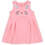 Плаття дитяче Breeze із зайчиком (18775-104G-pink)