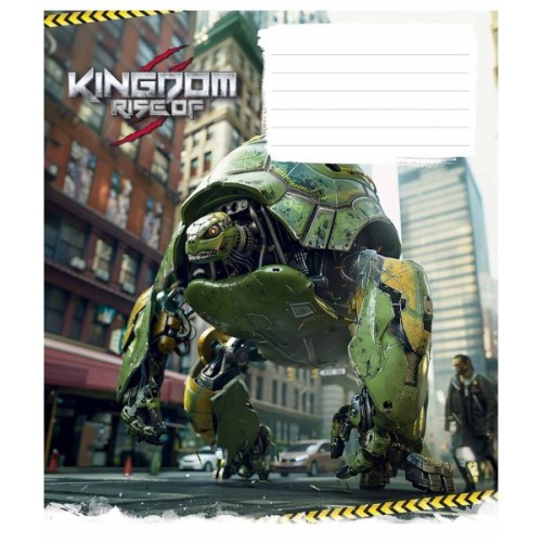 Зошит Школярик Animals transformers 18 аркушів клітинка (018-3467K)