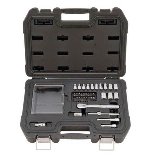 Набір інструментів DeWALT головок та біт 1/4", 37 шт. (DWMT19238-1)