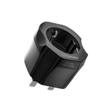 Перехідник EU to UK 220V black Essager (ECTZH-YCC01-Z)