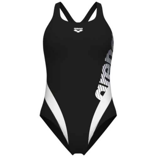 Купальник Arena Stripeflo Swimsuit Swim Pro Ba 011175-551 чорний, білий 40 (3468337721536)