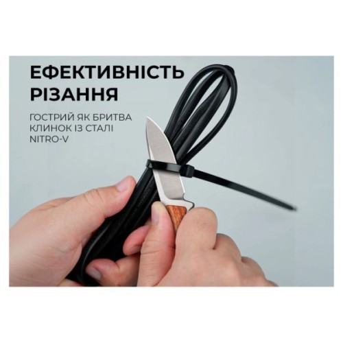 Ніж Civivi Mini Elementum Fixed Blade Wood (C23010-4)