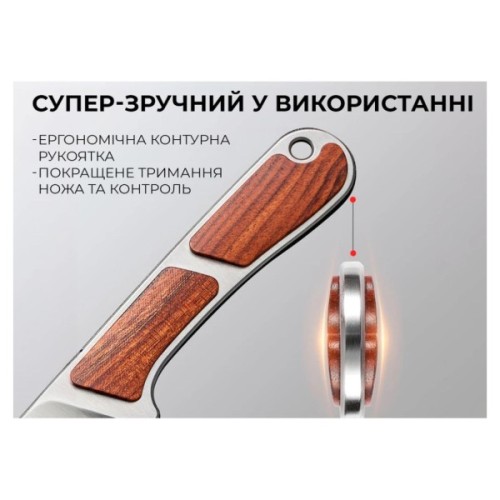 Ніж Civivi Mini Elementum Fixed Blade Wood (C23010-4)