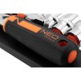 Набір торцевих головок Neo Tools 14шт, 1/4", тріскачка 90 зубців, CrV (10-000)
