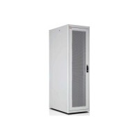 Шафа напольна Lande DYNAmic Basic Series 42U 600x1000, двері перф. 63%, RAL7035, Light Grey (LN-DS42U6010-LG)