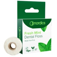 Зубна нитка Nordics Вощена з м'ятою 30 м (3800500324432)