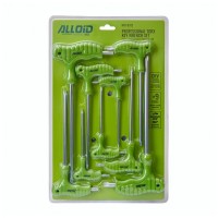 Ключ Alloid вигнутий TORX, 9шт. (NTR-0912)