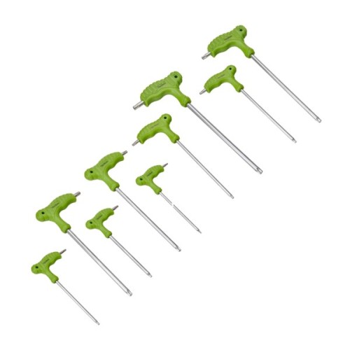 Ключ Alloid вигнутий TORX, 9шт. (NTR-0912)